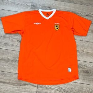 Umbro Holland Orange Soccer Jersey Netherlands 🇳🇱